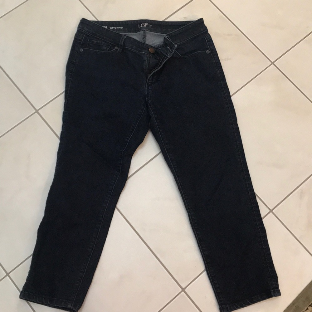 Curvy crop 27/4 loft jeans